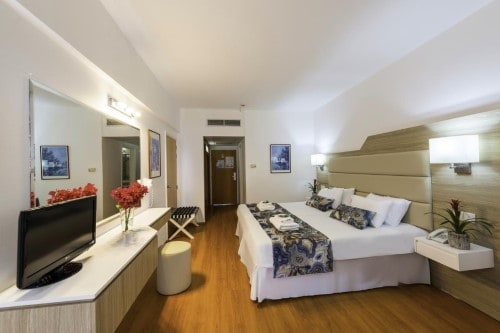 Double room at Ascos Coral Beach in Paphos, Cyprus. Travel with World Lifetime Journeys