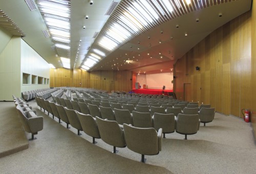 Conference room at Hotel Donat in Zadar, Croatia. Travel with World Lifetime Journeys