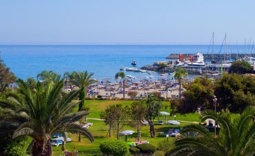 Harbour view at St Raphael Marina in Limassol, Cyprus. Travel with World Lifetime Journeys