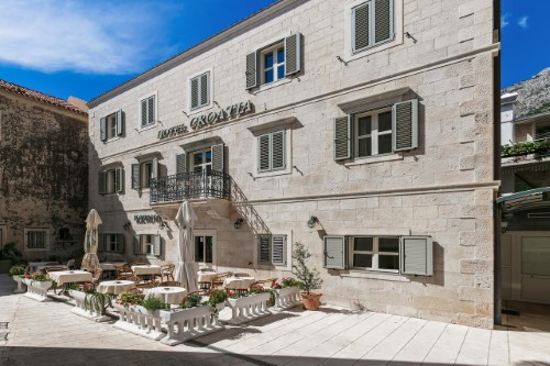 Hotel surrounding at Hotel Croatia in Baska Voda, Croatia. Travel with World Lifetime Journeys