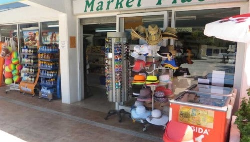 Market place at Green Bungalows, Ayia Napa in Cyprus. Travel with World Lifetime Journeys