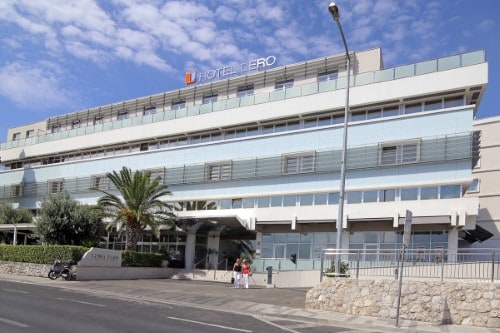 Outside view at Hotel Lero in Dubrovnik, Croatia. Travel with World Lifetime Journeys