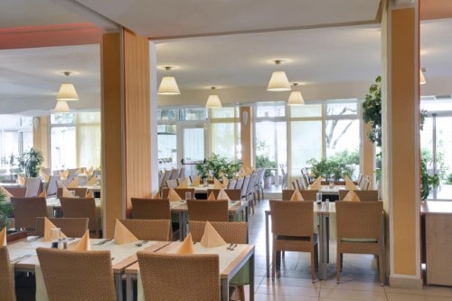 Restaurant at Valamar Club Dubrovnik Hotel in Dubrovnik, Croatia. Travel with World Lifetime Journeys