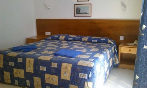 Double room at Hylatio Tourist Village in Limassol, Cyprus. Travel with World Lifetime Journeys