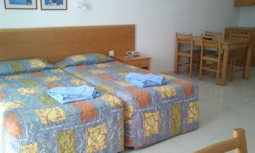 Double room at Hylatio Tourist Village in Limassol, Cyprus. Travel with World Lifetime Journeys