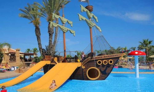 Kids pool at Olympic Lagoon Resort, Ayia Napa. Cyprus. Travel with World Lifetime Journeys