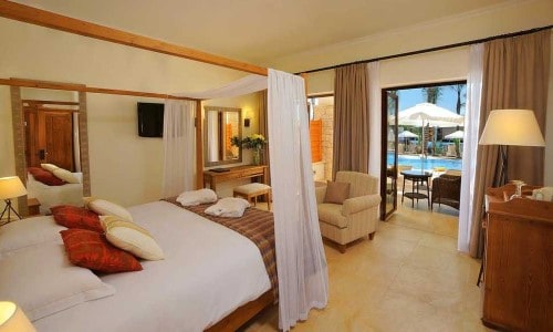 Double room at Olympic Lagoon Resort, Ayia Napa. Cyprus. Travel with World Lifetime Journeys