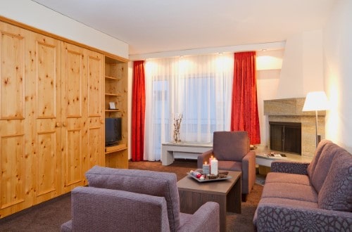 Aparment at Central Sporthotel in Davos, Switzerland. Travel with World Lifetime Journeys