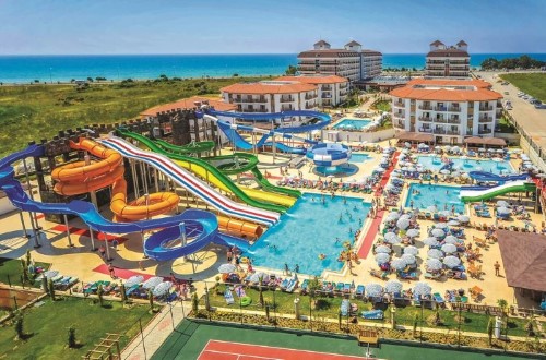 Aquapark at Eftalia Aqua Resort in Alanya, Turkey. Travel with World Lifetime Journeys