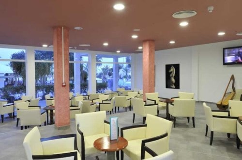 Bar area at Blue Bay Lanzarote Hotel in Costa Teguise, Lanzarote. Travel with World Lifetime Journeys