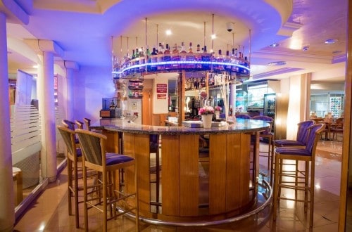 Bar area at GF Noelia in Puerto de la Cruz, Tenerife. Travel with World Lifetime Journeys