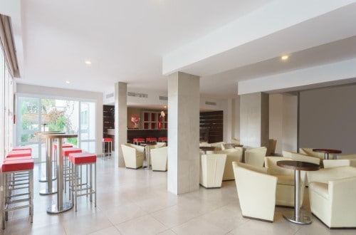 Bar area at Mar Hotels Ferrera Blanca in Cala d' Or, Mallorca. Travel with World Lifetime Journeys