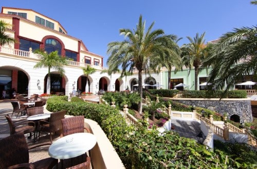 Beautiful gardens at Bahia Principe Hotels in Costa Adeje, Tenerife. Travel with World Lifetime Journeys