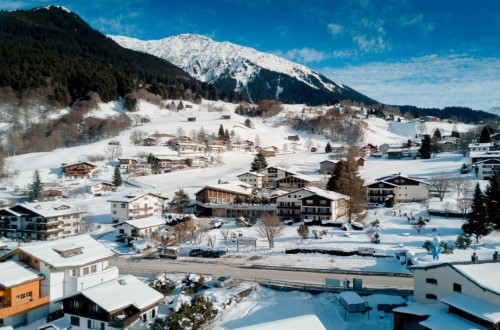 Beautiful panorama at Hotel Sport Klosters, Switzerland. Travel with World Lifetime Journeys