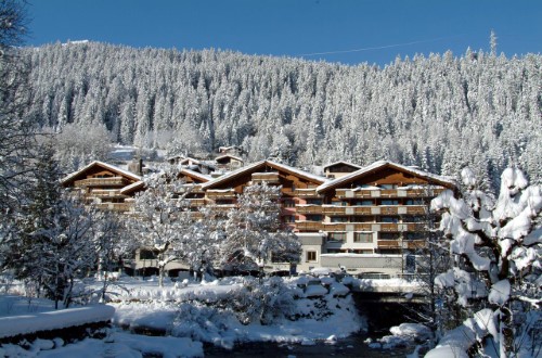 Beautiful view at Silvretta Parkhotel in Klosters, Switzerland. Travel with World Lifetime Journeys