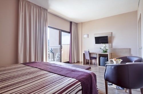 Double room at Best Hotel Triton in Benalmadena, Malaga. Travel with World Lifetime Journeys