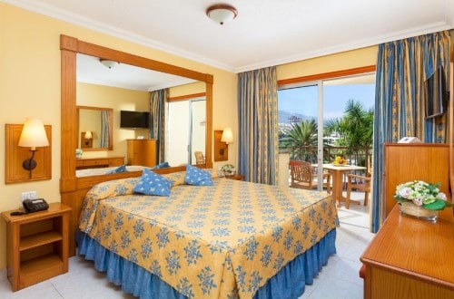 Double room at GF Noelia in Puerto de la Cruz, Tenerife. Travel with World Lifetime Journeys