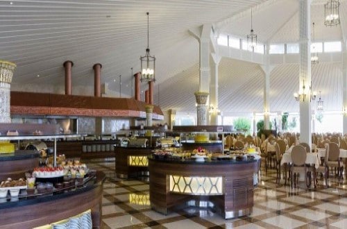 Buffet restaurant at Letoonia Club and Hotel in Fethiye, Turkey. Travel with World Lifetime Journeys