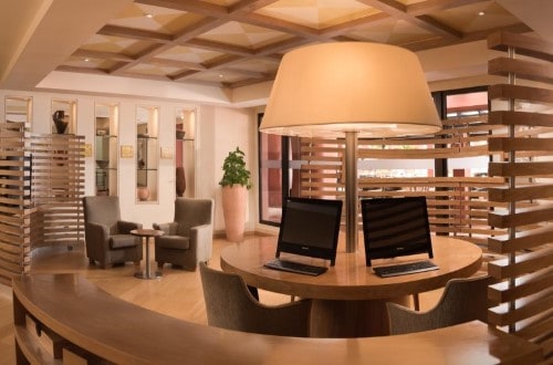 Business centre at Sheraton La Caleta Resort & Spa in Costa Adeje, Tenerife. Travel with World Lifetime Journeys