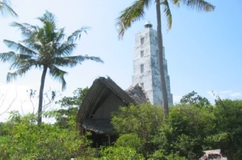 Chumbe Island lighthouse bungalow. Travel with World Lifetime Journeys