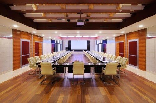 Conference room at Grand Majestic Plaza in Prague, Czech Republic. Travel with World Lifetime Journeys