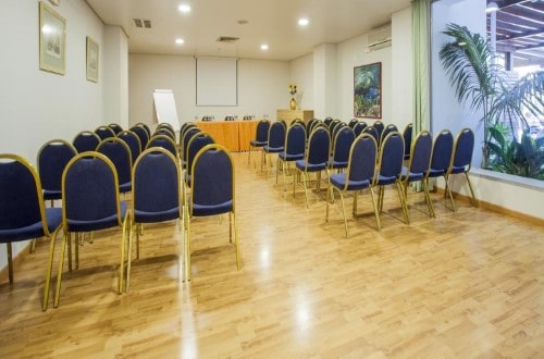 Conference room at Hotel Palmasol Benalmadena in Spain. Travel with World Lifetime Journeys