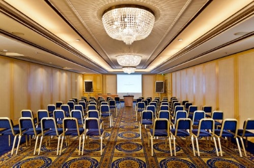 Conference room at Intercontinental Vienna Hotel in Vienna, Austria. Travel with World Lifetime Journeys