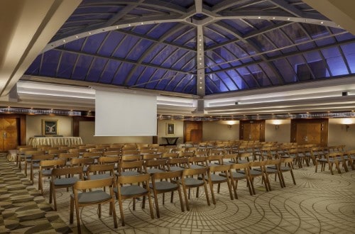 Conference room at Radisson Blu Alcron Hotel Prague, Czech Republic. Travel with World Lifetime Journeys