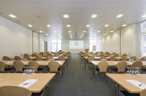 Conference room at Sunstar Hotel Davos, Switzerland. Travel with World Lifetime Journeys