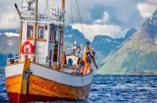 Day 4 Fishermen in the Arctic. Travel with World Lifetime Journeys