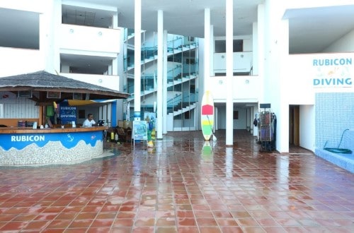 Diving center at Sandos Papagayo Beach Resort in Playa Blanca, Lanzarote. Travel with World Lifetime Journeys