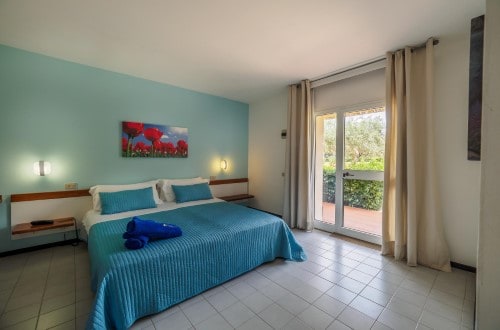 Double room at Athena Resort in South Sicily, Italy. Travel with World Lifetime Journeys