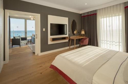 Double room at Barut Kemer Hotel in Antalya, Turkey. Travel with World Lifetime Journeys