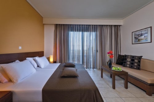 Double room at Creta Palm Resort in Chania area, Crete. Travel with World Lifetime Journeys