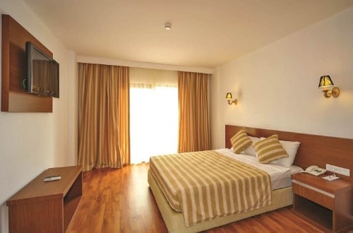 Double room at Eftalia Aqua Resort in Alanya, Turkey. Travel with World Lifetime Journeys