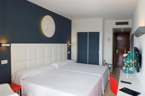 Double room at Evenia Olympic Garden in Lloret de Mar, Spain. Travel with World Lifetime Journeys