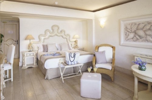 Double room at Grand Hotel Atlantis Bay in Taormina, Sicily. Travel with World Lifetime Journeys