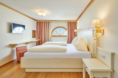 Double room at Grand Hotel in Zell am See, Austria. Travel with World Lifetime Journeys