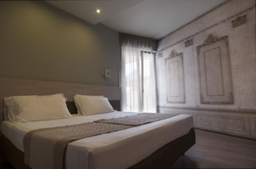 Double room at Hotel Cesare Augustus in Lido di Jesolo, Italy. Travel with World Lifetime Journeys