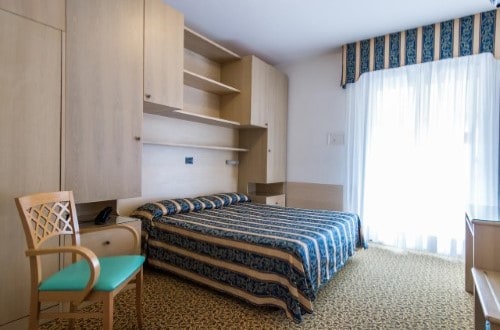 Double room at Hotel Christian in Lido di Jesolo, Italy. Travel with World Lifetime Journeys