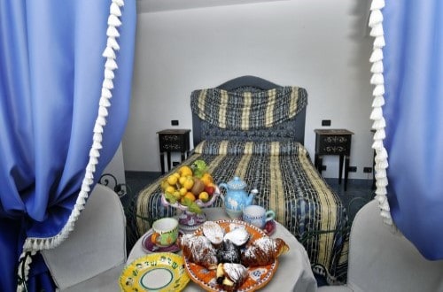 Double room at Hotel La Conca Azzurra in Amalfi, Italy. Travel with World Lifetime Journeys