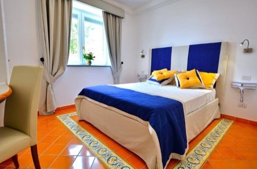 Double room at Hotel La Conca Azzurra in Amalfi, Italy. Travel with World Lifetime Journeys