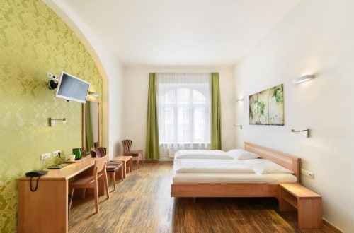 Double room at Hotel Mocca in Vienna, Austria. Travel with World Lifetime Journeys