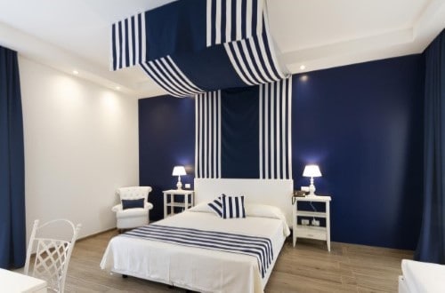 Double room at Hotel Nautilus in Cagliari, Italy. Travel with World Lifetime Journeys