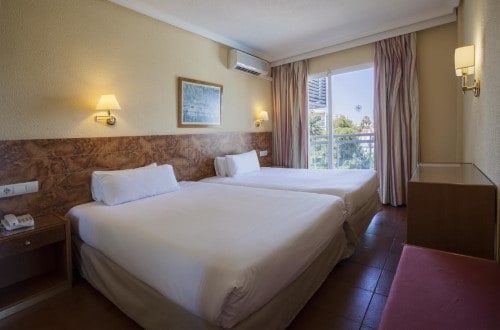 Double room at Hotel Palmasol Benalmadena in Spain. Travel with World Lifetime Journeys