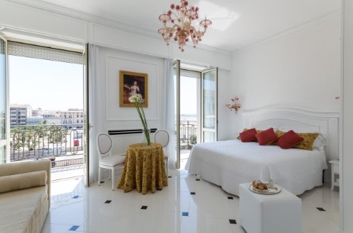 Double room at Hotel President Viareggio in Italy. Travel with World Lifetime Journeys