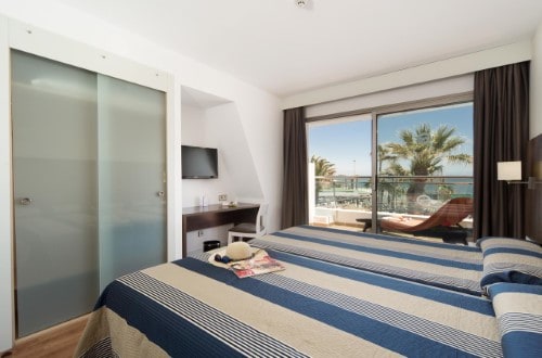 Double room at Hotel Roc Golf Trinidad in Almeria, Spain. Travel with World Lifetime Journeys