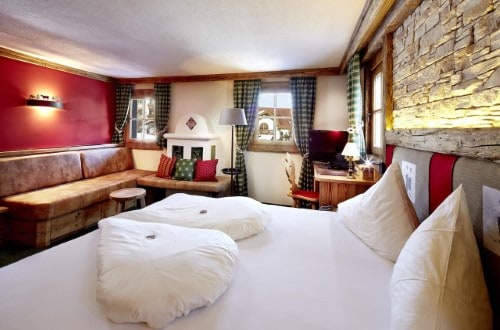 Double room at Romantik Hotel in Zell am See, Austria. Travel with World Lifetime Journeys