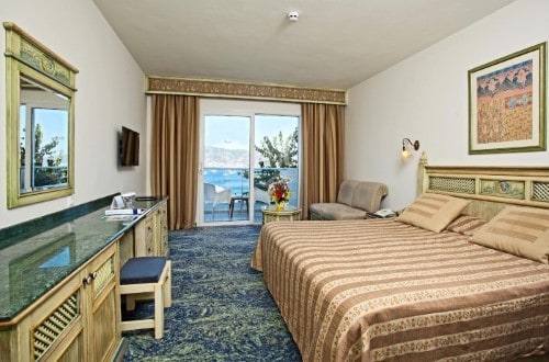 Double room at Salmakis Beach Resort and Spa in Bodrum, Turkey. Travel with World Lifetime Journeys