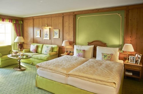 Double room at Salzburger Hof in Zell am See, Austria. Travel with World Lifetime Journeys